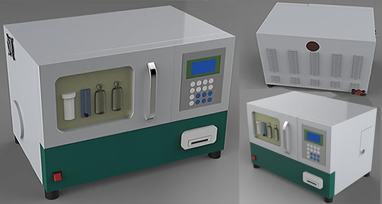 hdl9w微機(jī)漢顯定硫儀3D圖